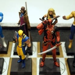 RARE-T Game Room Eagle Moss- Limited Edition Marvel Chess Game With 32 Hand-Made & Numbered Figures.