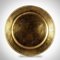 Jonathan Ancient Artifacts Chinese Dragon Antique Brass Plate