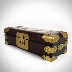 Jonathan Ancient Artifacts Vintage Jade Inlay Jewelry Box