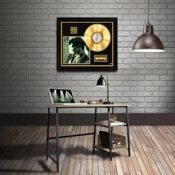 RARE-T Limited Edition Frames Chris Isaak - Self Titled Gold LP Limited Signature Edition Studio Licensed Custom Frame