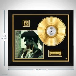 RARE-T Limited Edition Frames Chris Isaak - Self Titled Gold LP Limited Signature Edition Studio Licensed Custom Frame