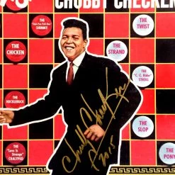 RARE-T Limited Edition Frames Chubby Checker - Twist With Chubby Checker Gold LP Limited Signature Edition Studio Licensed Custom Frame 13 RARE-T Limited Edition Frames Chubby Checker - Twist With Chubby Checker Gold LP Limited Signature Edition Studio Licensed Custom Frame