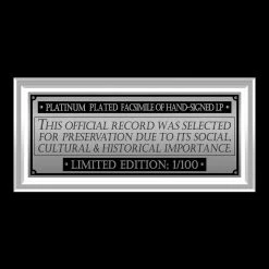 RARE-T Limited Edition Frames Chuck Berry The London Sessions Limited Signature Edition Studio Licensed Platinum Lp Custom Frame