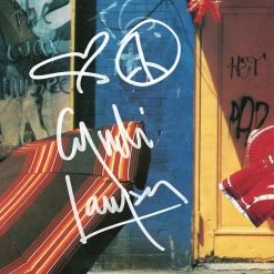 RARE-T Cyndi Lauper She's So Unusual Limited Signature Edition Studio Licensed Gold LP Custom Frame