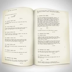 RARE-T Clerks Movie Script Limited Signature Edition Studio Licensed Custom Frame Limited Edition Frames