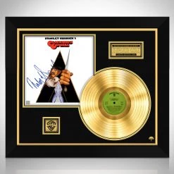 Rare-T Clockwork Orange Movie Soundtrack Limited Signature Edition Studio Licensed Gold LP Custom Frame