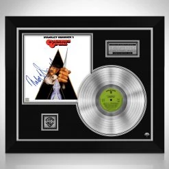 Rare-T Limited Edition Frames Clockwork Orange Movie Soundtrack Limited Signature Edition Studio Licensed Platinum LP Custom Frame