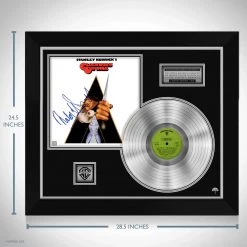 Rare-T Limited Edition Frames Clockwork Orange Movie Soundtrack Limited Signature Edition Studio Licensed Platinum LP Custom Frame