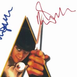 RARE-T A Clockwork Orange Script Limited Signature Edition Studio Licensed Custom Frame Limited Edition Frames