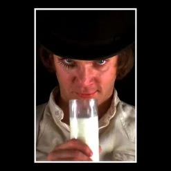 RARE-T A Clockwork Orange Script Limited Signature Edition Studio Licensed Custom Frame Limited Edition Frames