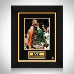 RARE-T Limited Edition Frames Conor McGregor UFC Champion Photo Limited Signature Edition Licensed Custom Frame