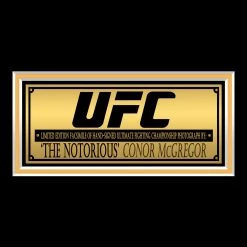RARE-T Limited Edition Frames Conor McGregor UFC Champion Photo Limited Signature Edition Licensed Custom Frame