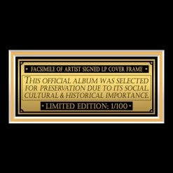 RARE-T Limited Edition Frames Survivors - The Eye Of The Tiger LP Cover Limited Signature Edition Studio Licensed Custom Frame