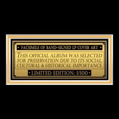 RARE-T Journey Infinity LP Cover Limited Signature Edition Studio Licensed Custom Frame Limited Edition Frames