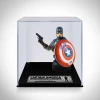 PPC Captain America - PSA Certified Hand-Signed Captain America Gentle Giant Limited Ed. Bust Bank Statue By Stan Lee Ready To Ship! 48 Hour Shipping!