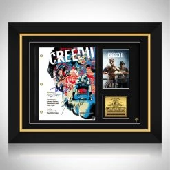 RARE-T Creed 2 Movie Script Limited Signature Edition Studio Licensed Custom Frame