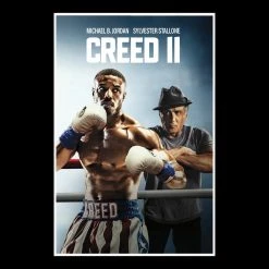 RARE-T Creed 2 Movie Script Limited Signature Edition Studio Licensed Custom Frame