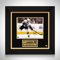 RARE-T Sidney Crosby Pittsburgh Penguins Photo Limited Signature Edition Custom Frame