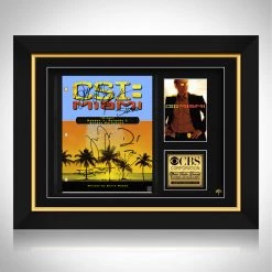 RARE-T CSI: Miami Script Limited Signature Edition Studio Licensed Custom Frame
