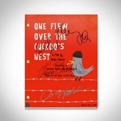 RARE-T One Flew Over The Cuckoos Nest Script Limited Signature Edition Studio Licensed Custom Frame Limited Edition Frames