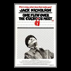 RARE-T One Flew Over The Cuckoos Nest Script Limited Signature Edition Studio Licensed Custom Frame Limited Edition Frames