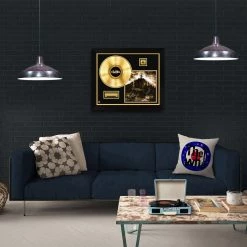 RARE-T Cypress Hill Black Sunday Gold LP Limited Signature Edition Studio Licensed Custom Frame Limited Edition Frames