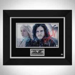 RARE-T Game Of Thrones Daenerys & Snow Limited Signature Edition Studio Licensed Photo Custom Frame Limited Edition Frames