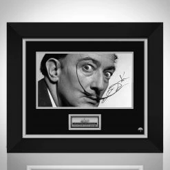 RARE-T Salvador Dali Limited Signature Edition Studio Licensed Photo Custom Frame Limited Edition Frames