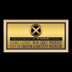 RARE-T X-Men Dark Phoenix Janssen & Stan Lee Limited Signature Edition Studio Licensed Photo Custom Frame Limited Edition Frames