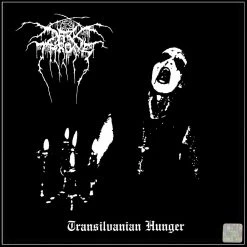 RARE-T Limited Edition Frames Darkthrone 'Transilvanian Hunger' Limited Collector Edition Studio Licensed Gold LP Custom Frame