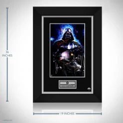 RARE-T Star Wars Darth Vader Art Print Limited Signature Edition Studio Licensed Custom Frame