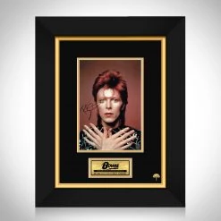 RARE-T Limited Edition Frames David Bowie Memorial Photo Limited Signature Edition Studio Licensed Custom Frame