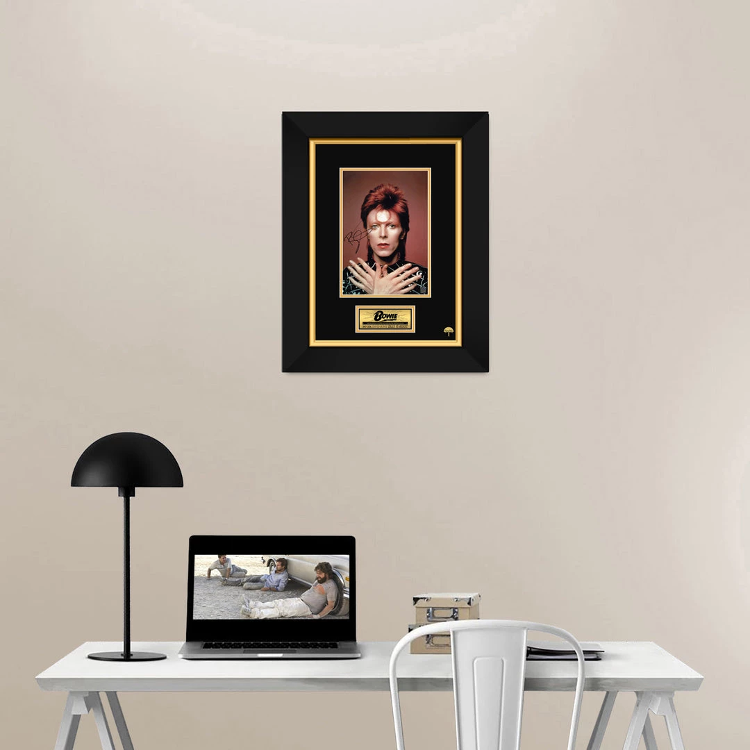 RARE-T Limited Edition Frames David Bowie Memorial Photo Limited Signature Edition Studio Licensed Custom Frame 3 RARE-T Limited Edition Frames David Bowie Memorial Photo Limited Signature Edition Studio Licensed Custom Frame