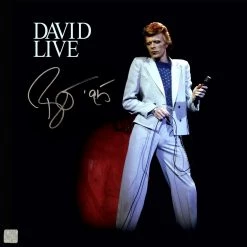 RARE-T Limited Edition Frames David Bowie Live Gold LP Limited Signature Edition Studio Licensed Custom Frame