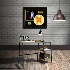 RARE-T Limited Edition Frames David Bowie Live Gold LP Limited Signature Edition Studio Licensed Custom Frame