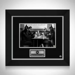 VAULT COLLECTIBLES Signed Memorabilia Dc Dinner- Hand-Signed Artwork Print By Artist Nathan Szerdy Custom Frame