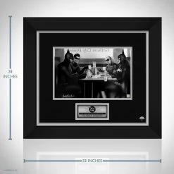 VAULT COLLECTIBLES Signed Memorabilia Dc Dinner- Hand-Signed Artwork Print By Artist Nathan Szerdy Custom Frame