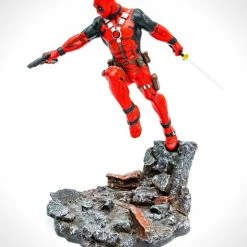 RARE-T Collectible Statues Hand-Sculpted 'Deadpool-Merc With A Mouth' Statue