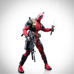Grosnor Collectible Statues Deadpool- Heavily Armed Limited Edition 1/4 Scale Articulated Statue