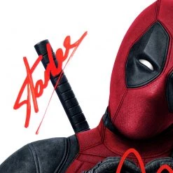 RARE-T Deadpool Heart Photo Limited Signature Edition Studio Licensed Custom Frame Limited Edition Frames