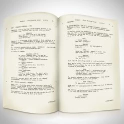 RARE-T Deadpool Movie Script Limited Signature Edition Studio Licensed Custom Frame