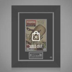 APW Signed Memorabilia Deadpool Killustrated (2013) #1 'Moby Dick' Hand-Signed Comic Book By Stan Lee Custom Frame