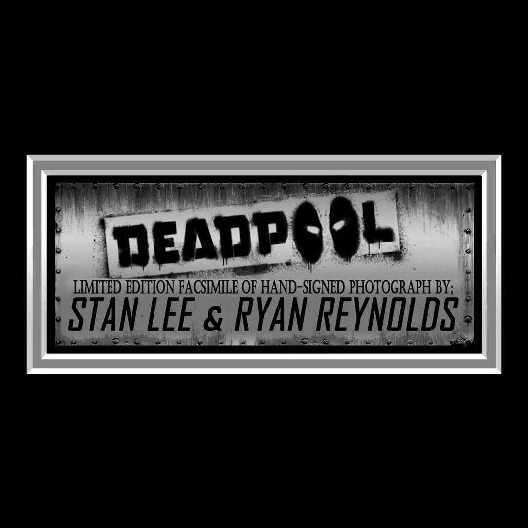 RARE-T Deadpool Sniffing Guns Photo Limited Signature Edition Studio Licensed Custom Frame 4 RARE-T Deadpool Sniffing Guns Photo Limited Signature Edition Studio Licensed Custom Frame