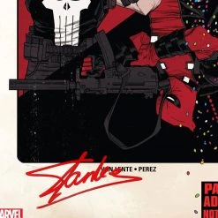 RARE-T Deadpool Versus The Punisher #1 Stan Lee Limited Signature Edition Comic Book Cover Art Custom Frame