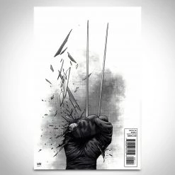 APW Signed Memorabilia Wolverine - Death Of Wolverine #1 Hand-Signed Comic Book By Stan Lee Custom Frame