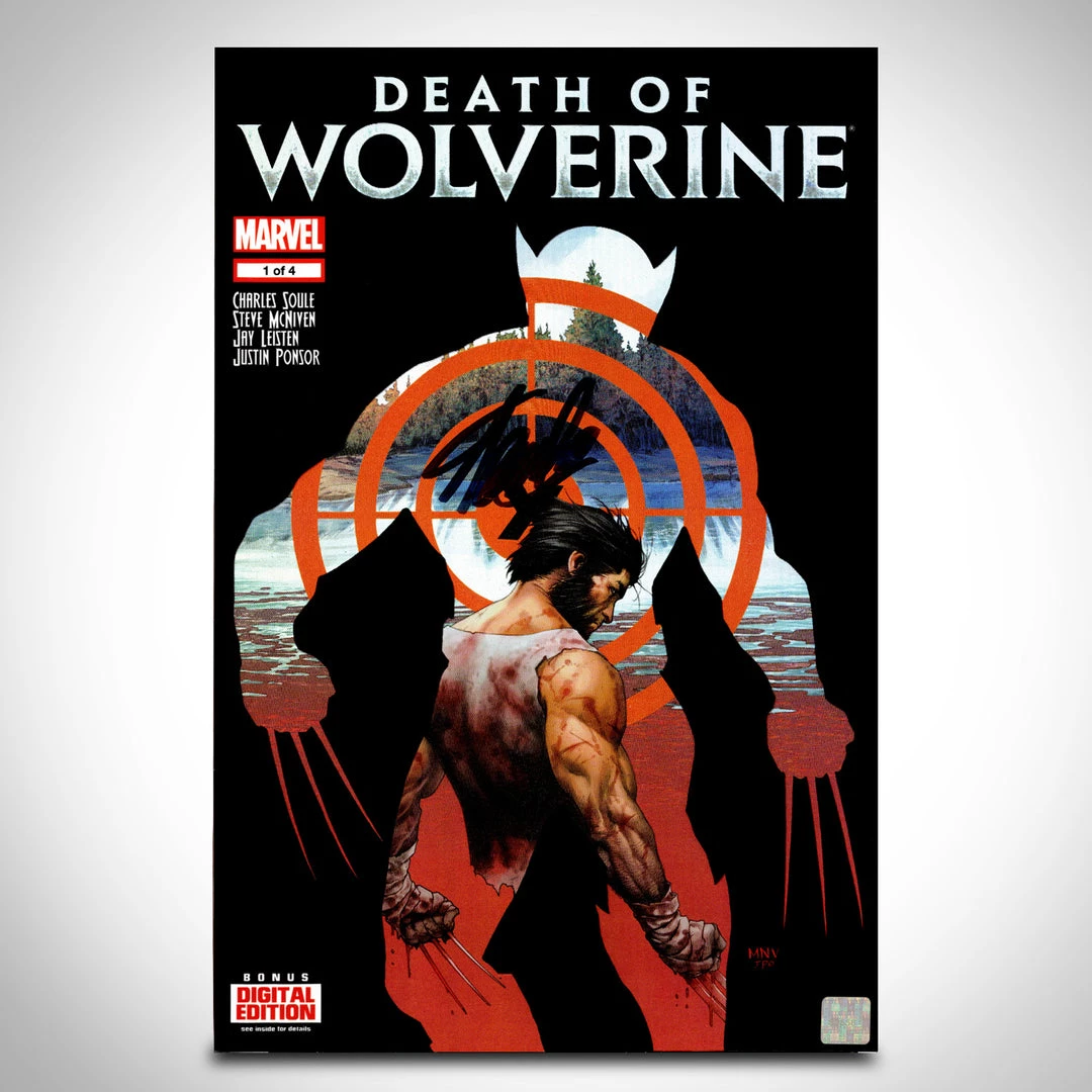 APW Signed Memorabilia Wolverine - Death Of Wolverine #1 Hand-Signed Comic Book By Stan Lee Custom Frame 4 APW Signed Memorabilia Wolverine - Death Of Wolverine #1 Hand-Signed Comic Book By Stan Lee Custom Frame