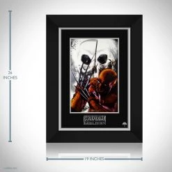 VAULT COLLECTIBLES Wolverine 'Wolverine Death' Hand-Signed Artwork By Artist Greg Horn Custom Frame