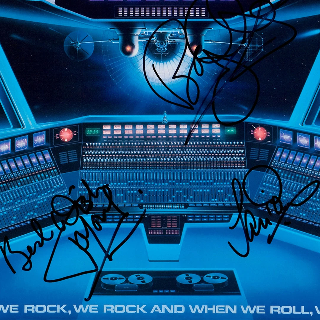 Rare-T Deep Purple When We Rock, We Rock Platinum LP Limited Signature Edition Studio Licensed Custom Frame Limited Edition Frames 10 Rare-T Deep Purple When We Rock, We Rock Platinum LP Limited Signature Edition Studio Licensed Custom Frame Limited Edition Frames