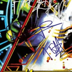 RARE-T Def Leppard Hysteria Limited Signature Edition Studio Licensed LP Cover Custom Frame
