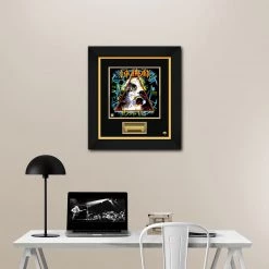 RARE-T Def Leppard Hysteria Limited Signature Edition Studio Licensed LP Cover Custom Frame